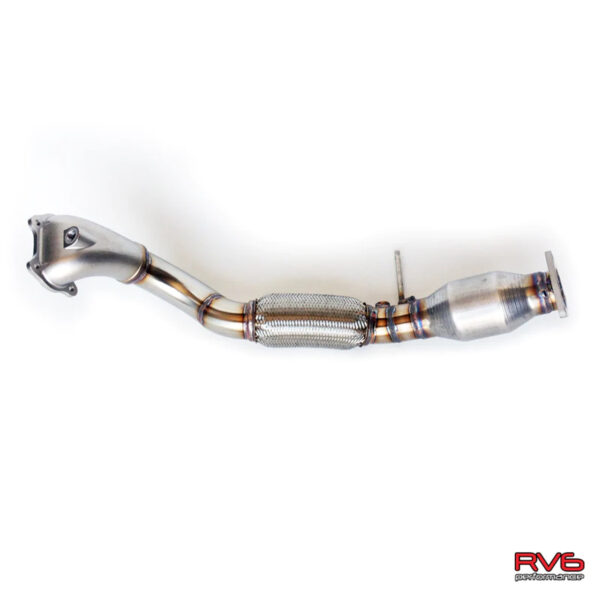 2012-2015 Honda Civic Si RV6 Downpipe High-Flow Cat