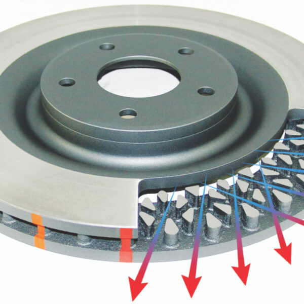 DBA 2017+ Honda Civic Type R FK8 Rear Slotted 4000 Series Rotor