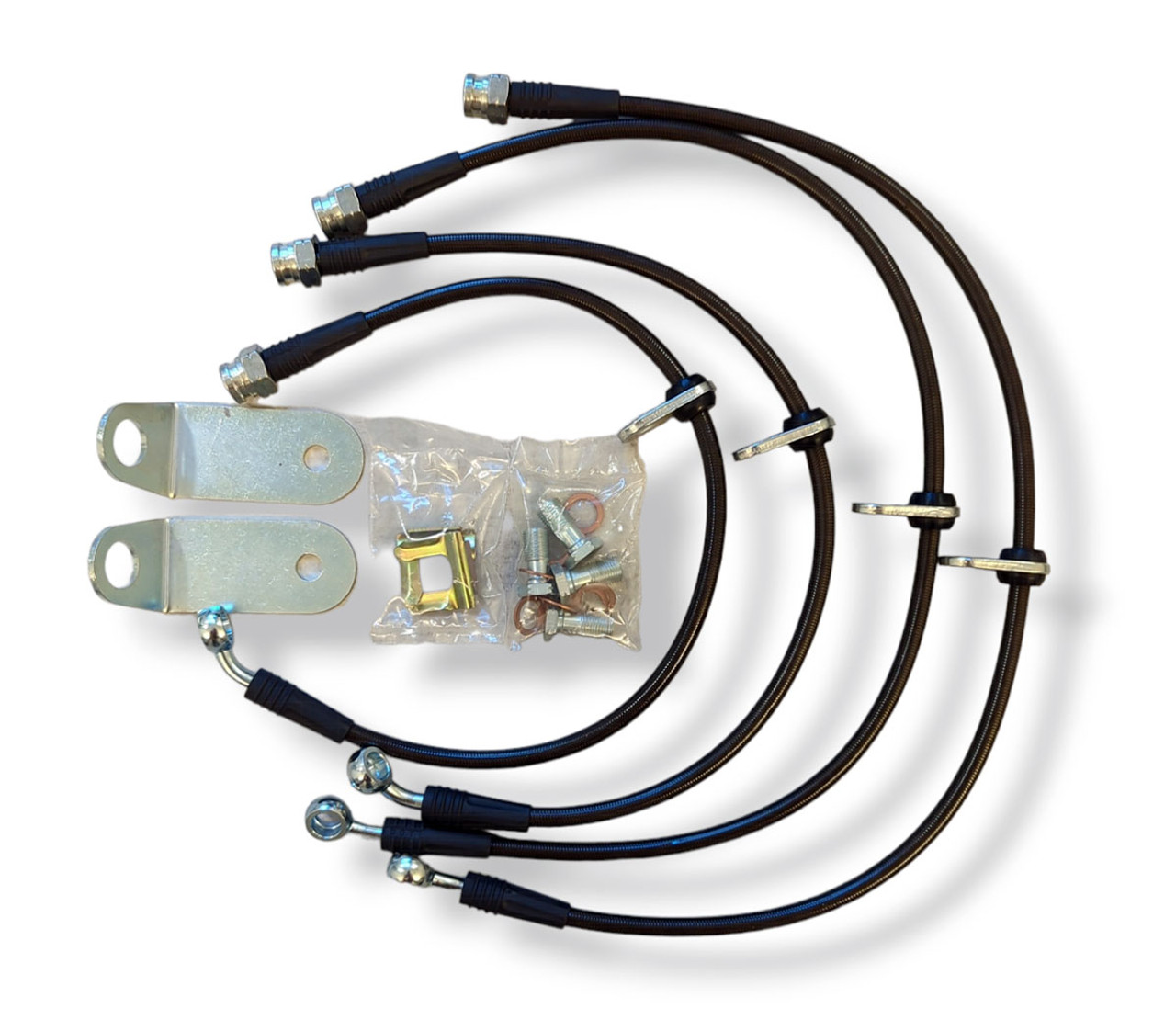 HARDmotion 17-21 Honda Civic Si Stainless Steel Brake Lines