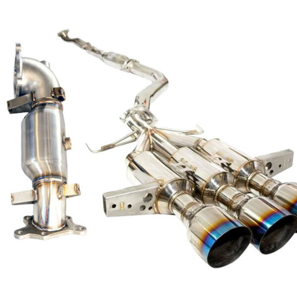 Invidia 2017-2021 Honda Civic Type-R Downpipe Frontpipe & R400 Exhaust Combo