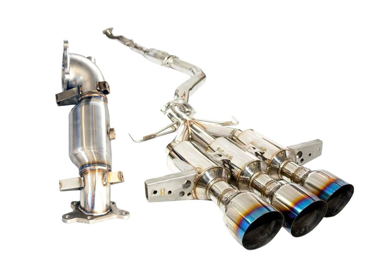 Invidia 2017-2021 Honda Civic Type-R Downpipe Frontpipe & R400 Exhaust Combo