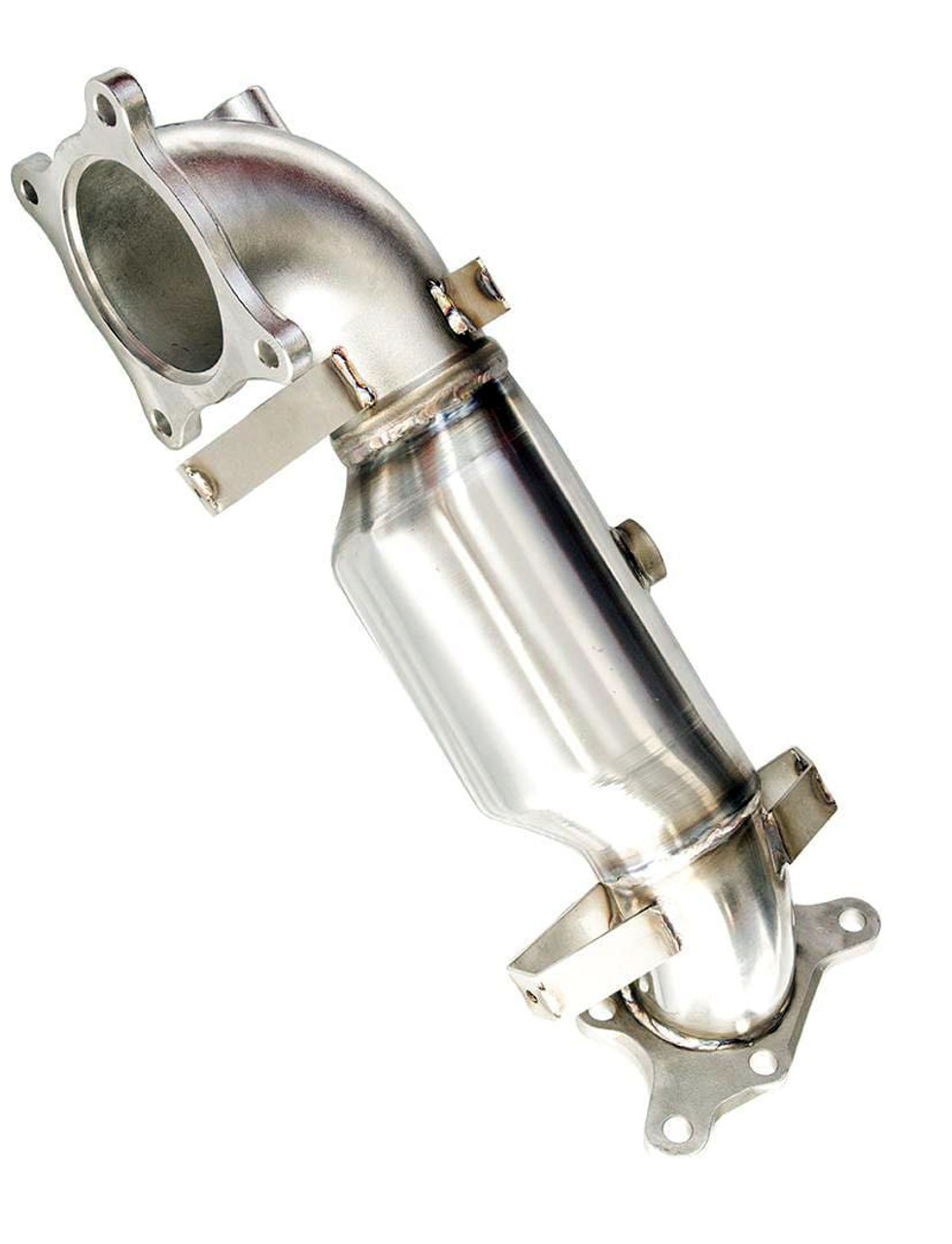 Invidia 2017-2026 Honda Civic Type-R FK8 / FL5 76mm Downpipe w/ High Flow Cat