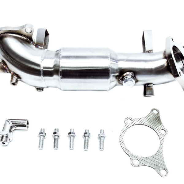 PLM 2017-2021 Civic Type-R Downpipe w/ High Flow Cat FK8