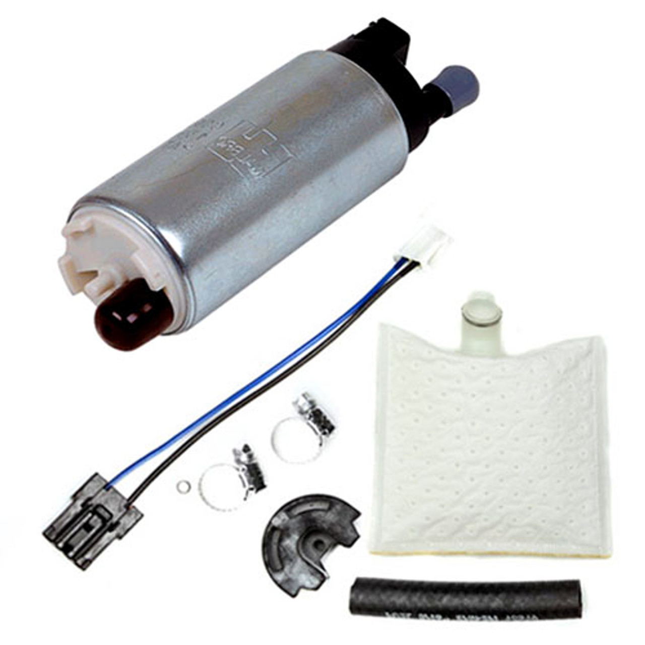Walbro 255LPH High Performance Universal Fuel Pump & Install kit GSS-342