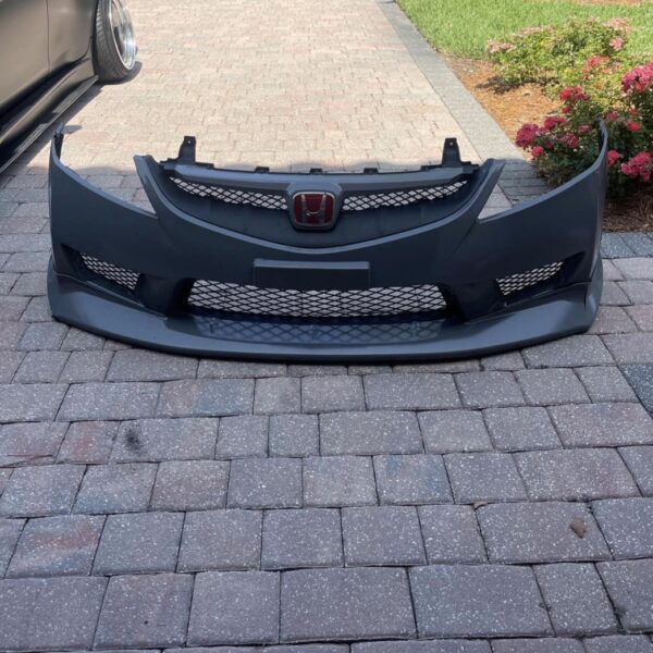 USDM Type R Style Front Bumper 2006–2011 Honda Civic Sedan (8th Gen)