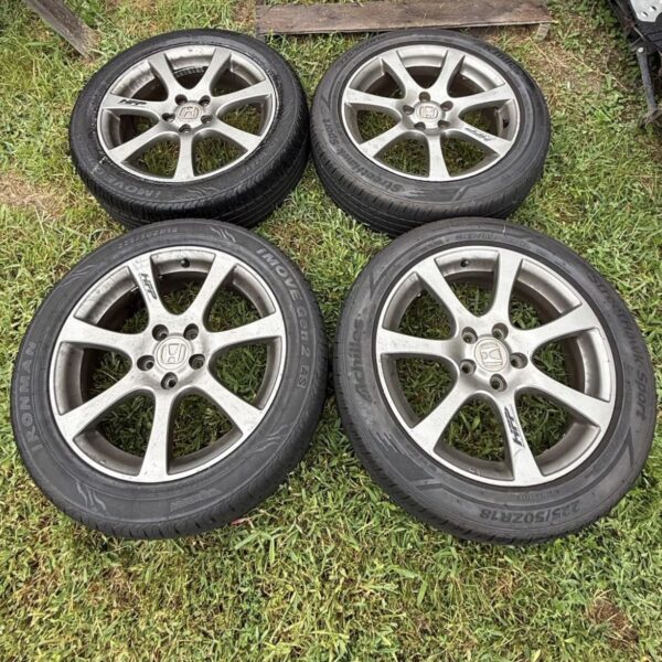OEM HFP Wheels & Tires Set 18x7 5x114.3 Honda (Complete Set)