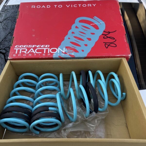 Godspeed Traction-S Lowering Springs for 2006–2011 Honda Civic (8th Gen)